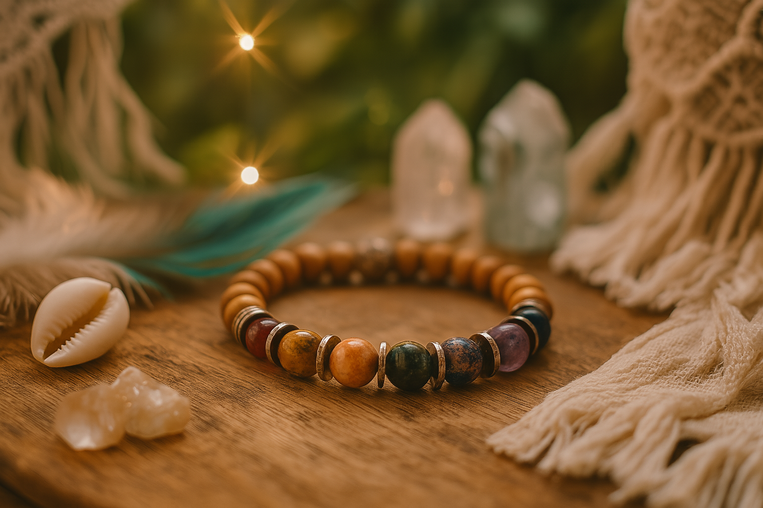 Chakra Balance Stretch Bracelet